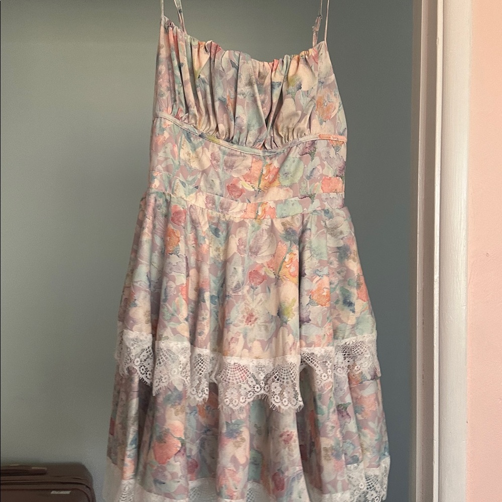 Floral mini dress from Byegreis size Large. - Picture 5 of 8